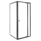 Flexi 90x90 cm Eck-Winkelduschkabine ohne Duschwanne