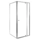 Flexi 80x80 cm Eck-Winkelduschkabine ohne Duschwanne