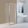 Flexi 80x80 cm Eck-Winkelduschkabine ohne Duschwanne