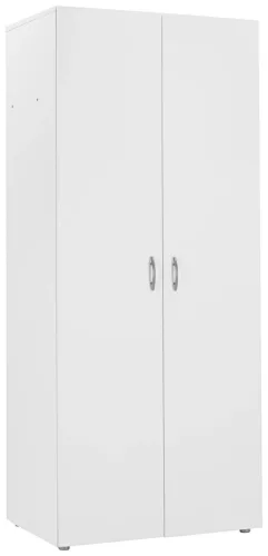 Familienkleiderschrank 74x182 cm weiß