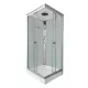 Quadratische Hydromassage-Duschkabine Valerie 90x90 cm