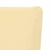 Kelly Leder Esszimmerstuhl in Beige