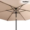 Gina Garten Sonnenschirm beige 300 cm