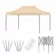 Faltbarer Gartenpavillon 3x4,5 m