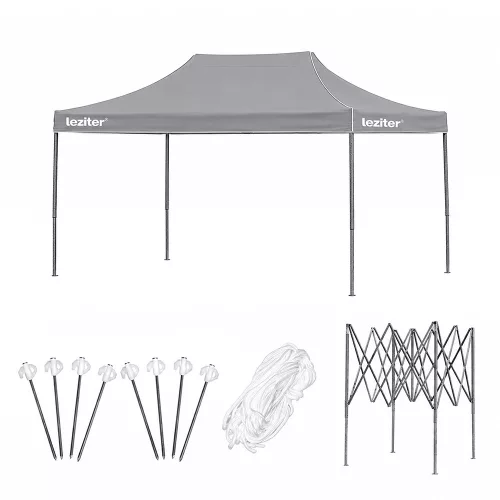 Faltbarer Gartenpavillon 3x4,5 m