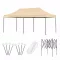 Faltbarer Gartenpavillon 3x6 m