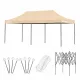 Faltbarer Gartenpavillon 3x6 m