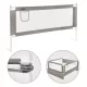 Sicherheitsgeländer für Bett 180 cm
