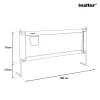 Sicherheitsgeländer für Bett 180 cm