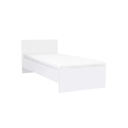 Miami Einzelbett 90x200 cm weiß-weiß