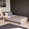 Miami Einzelbett 90x200 cm sonoma eiche-york eiche