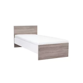 Miami Einzelbett 90x200 cm york eiche-weiß