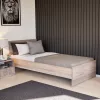Miami Einzelbett 90x200 cm york eiche-sonoma eiche