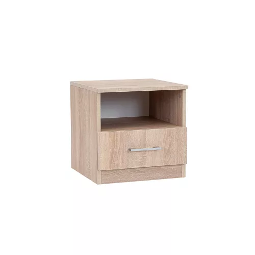 Nachttisch Miami 1 Schublade 40x40 cm sonoma eiche-sonoma eiche