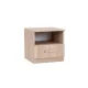 Nachttisch Miami 1 Schublade 40x40 cm sonoma eiche-sonoma eiche