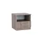 Miami nachttisch 1 schublade 40x40 cm york eiche-york eiche