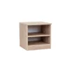 Miami offener Nachttisch 40x40 cm sonoma eiche-sonoma eiche