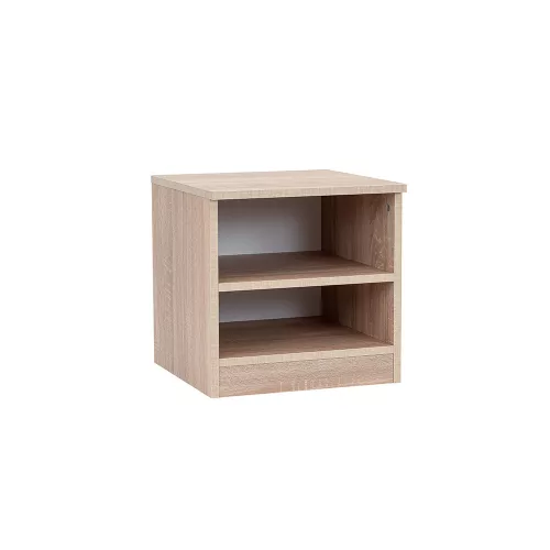 Miami offener Nachttisch 40x40 cm sonoma eiche-sonoma eiche