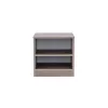 Miami offener nachttisch 40x40 cm york eiche-york eiche