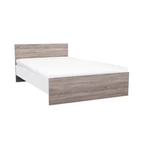   Miami Doppelbett ohne Bettwäsche 140x200 cm Yorker Eiche-weiß