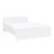 Miami Doppelbett ohne Leinenhalter 160x200 cm weiß-weiß