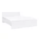 Miami Doppelbett ohne Leinenhalter 160x200 cm weiß-weiß