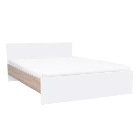   Miami Doppelbett ohne Leinenhalter 160x200 cm weiß-sonoma Eiche