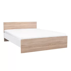   Miami Doppelbett ohne Leinenhalter 160x200 cm sonoma eiche-weiß