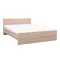 Miami Doppelbett ohne Bettzeug 160x200 cm sonoma Eiche-sonoma Eiche