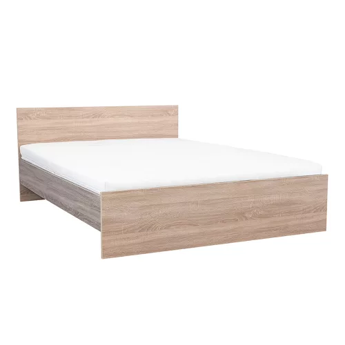 Miami Doppelbett ohne Leinenhalter 160x200 cm Sonoma Eiche-York Eiche