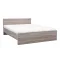 Miami Doppelbett ohne Bettzeug 160x200 cm York Eiche-York Eiche
