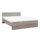 Miami Doppelbett ohne Bettzeug 160x200 cm York Eiche-York Eiche