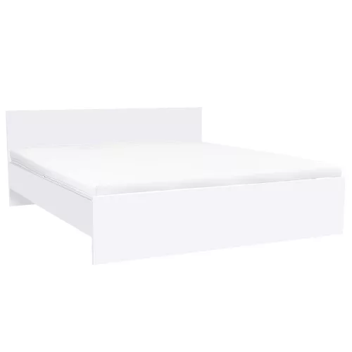 Miami Doppelbett ohne Leinenhalter 180x200 cm weiß-weiß