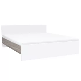   Miami Doppelbett ohne Wäscheständer 180x200 cm weiß-york oak