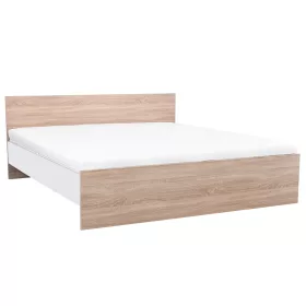  Miami Doppelbett ohne Leinenhalter 180x200 cm sonoma eiche-weiß