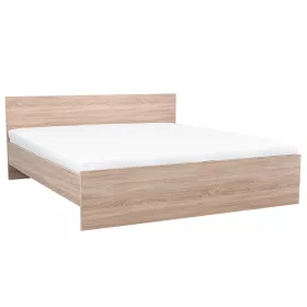   Miami Doppelbett ohne Lattenrost 180x200 cm sonoma Eiche-sonoma Eiche