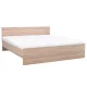 Miami Doppelbett ohne Lattenrost 180x200 cm sonoma Eiche-sonoma Eiche