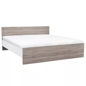   Miami Doppelbett ohne Lattenrost 180x200 cm Yorker Eiche-weiß