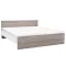 Miami Doppelbett ohne Lattenrost 180x200 cm Yorker Eiche-weiß
