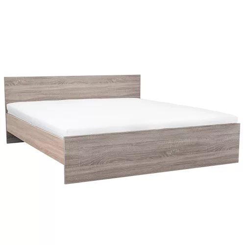 Miami Doppelbett ohne Leinenhalter 180x200 cm York Eiche-Sonoma Eiche