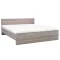 Miami Doppelbett ohne Leinenhalter 180x200 cm York Eiche-York Eiche