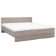 Miami Doppelbett ohne Leinenhalter 180x200 cm York Eiche-York Eiche