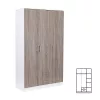 Miami Garderobe 120x205 cm york eiche-weiß