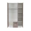 Miami Garderobe 120x205 cm york eiche-weiß