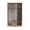 Miami Kleiderschrank 120x205 cm York Eiche-Sonoma Eiche