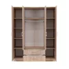 Miami Kleiderschrank 160x205 cm sonoma Eiche-sonoma Eiche