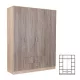 Miami Kleiderschrank 160x205 cm York Eiche-sonoma Eiche
