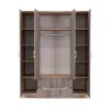 Miami Kleiderschrank 160x205 cm York Eiche-sonoma Eiche