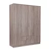 Miami Kleiderschrank 160x205 cm York Eiche-York Eiche