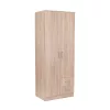 Miami Kleiderschrank 80x205 cm sonoma Eiche-sonoma Eiche